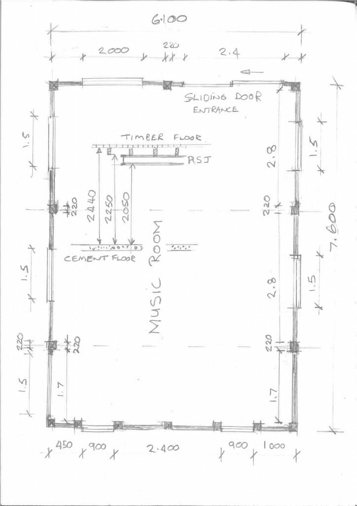 Music Room Plan